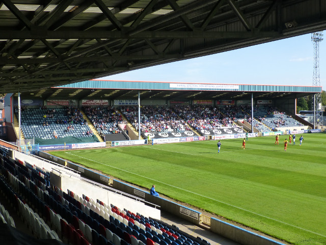 The Pearl Street Stand During the Match